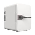 thumbnail image 3 of veasfak 6L Mini Fridge 30W Single Door Beverage Refrigerator for Small Place Car Rvs White, 3 of 9