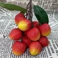 thumbnail image 3 of Artificial Fruit, Lifelike Decorative Fruits, Artificial Blueberries Simulation Lychee Longan Fake Grapes for Home Kitchen Wedding Office Party Decor, Photography Props, 3 of 7