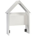 thumbnail image 1 of Sauder Pinwheel Twin Playhouse Headboard in Soft White, 1 of 7