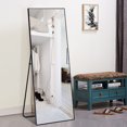 thumbnail image 3 of NeuType Pleine Longueur Miroir Rectangle Noir 59"x19", 3 of 9