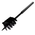 thumbnail image 3 of Ground Drill with Handle Auger Bit 180 mm Three Spirals Steel Black, 3 of 4