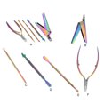 thumbnail image 2 of Manicure Tools Nail Clippers for Acrylic Nails Tip Nail Cutters for Nail Tips Multifunction Pushers Dead Skin Stick for Nail Art Type 5, 2 of 6