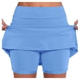 thumbnail image 1 of Jupe de Tennis Décontractée pour Femmes avec Poche, Tenue Active pour Yoga, Sport, Performance, Style Jupe-Short, 1 of 6