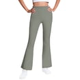thumbnail image 2 of Cowsor Girls Flared Dress Pants – Soft Bell Bottom Uniform Pants for School or Daily Wear, 2 of 7