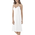 thumbnail image 2 of Vanity Fair Womens Rosette Lace Full Slip, 36-26 Length, STAR WHITE, 2 of 6
