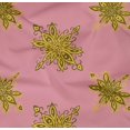 thumbnail image 4 of oneOone Organic Cotton Poplin Twill Fabric Floral Block Print Fabric BTY 42 Inch Wide, 4 of 4