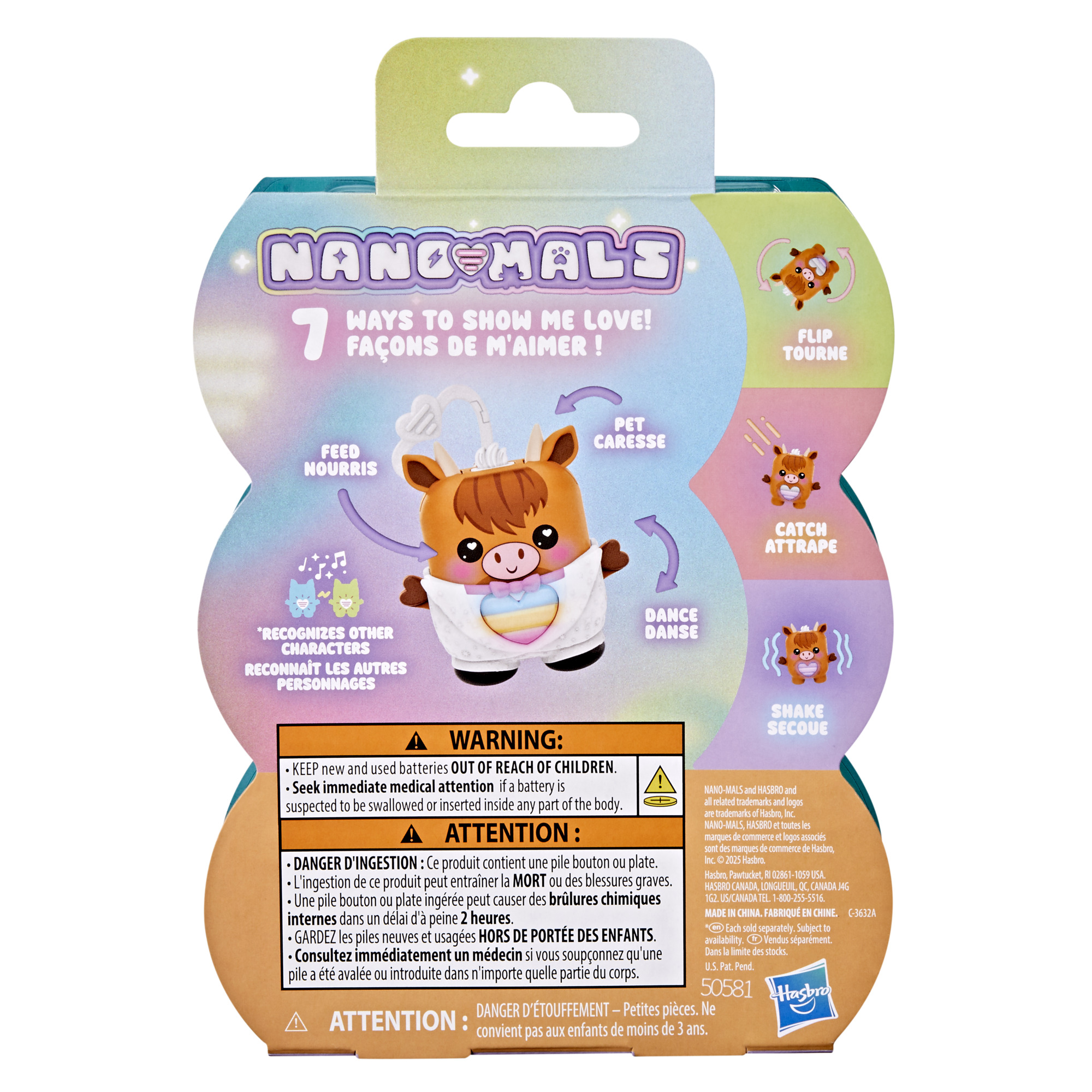 NANO-MALS Cowbert le bœuf Highland, compagnon électronique