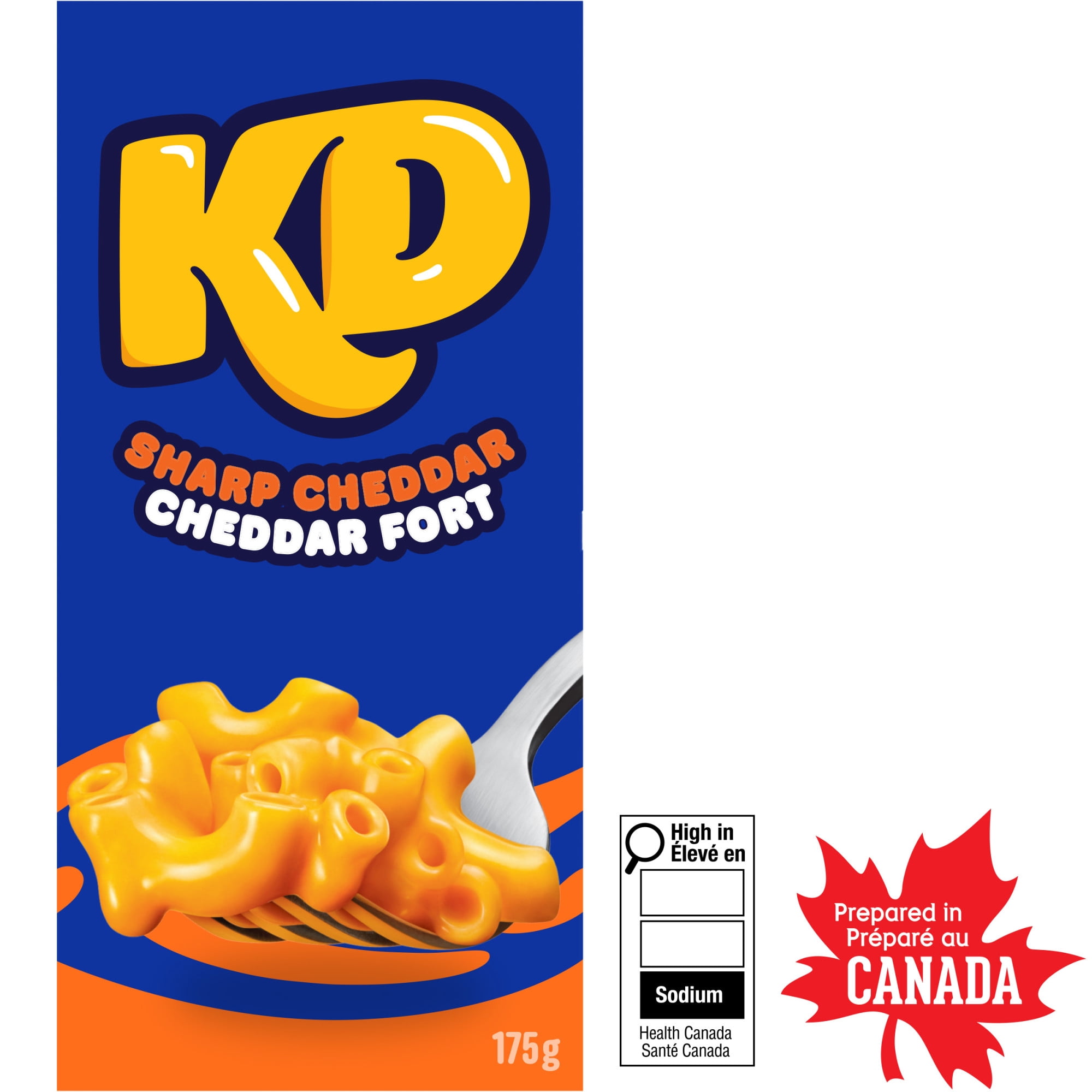 Kraft Dinner Sharp Cheddar Macaroni and Cheese Dinner, 175g Box