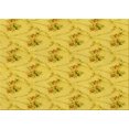 thumbnail image 1 of Ahgly Company Machine Washable Indoor Rectangle Transitional Golden Yellow Area Rugs, 5' x 7', 1 of 7