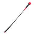 thumbnail image 3 of DYNWAVECA Golf Swing Trainer Aide Golf Formation Antidérapante Golf Confortable Poignée Échauffement Bâton Golf Pratique Outil pour les Femmes d'Intérieur Écaillage Rouge et 100cm, 3 of 10