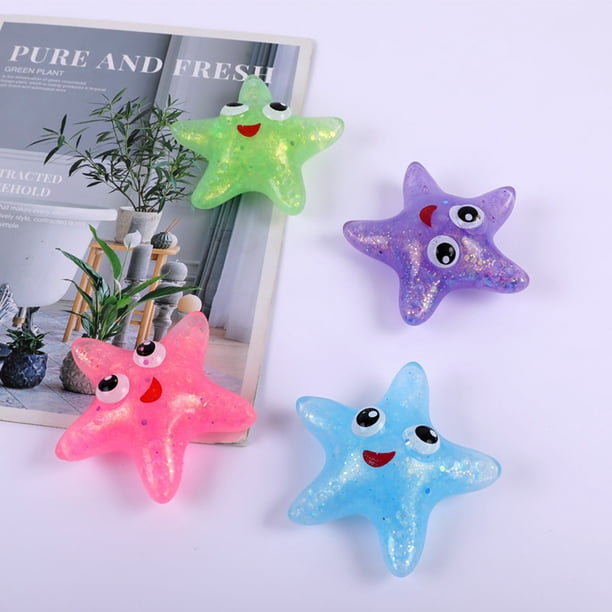 Lubelski Starfish Squeeze Toy Cozy Touch Soft Rebound Shine
