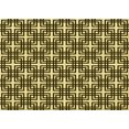thumbnail image 1 of Ahgly Company Tapis d'Intérieur Lavables en Machine, Rectangle Transitionnel, Brun Noir, 7' x 9', 1 of 7