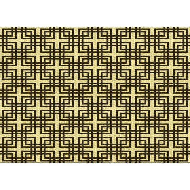 Ahgly Company Tapis d'Intérieur Lavables en Machine, Rectangle Transitionnel, Brun Noir, 7' x 9'