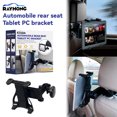 thumbnail image 1 of Support d'Appui-tête pour Siège Arrière de Voiture IPad Galaxy et Tablette, Tête Pivotante à 360 Degrés, Ajustable, 1 of 7