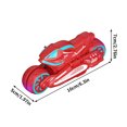 thumbnail image 3 of ToyKingdee Electric Motorcycle Vehicle Toys Luminous Lights, Music, Driving Deformation & 360° Rotation Birthday Gifts, 3 of 7