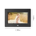 thumbnail image 3 of Dvkptbk Ultra-Thin Fashion High-Definition LED Electronic Photo Frame Multimedia Advertising Player 7 Inch Digital Photo Frame Black - Black Friday Clearance, 3 of 6