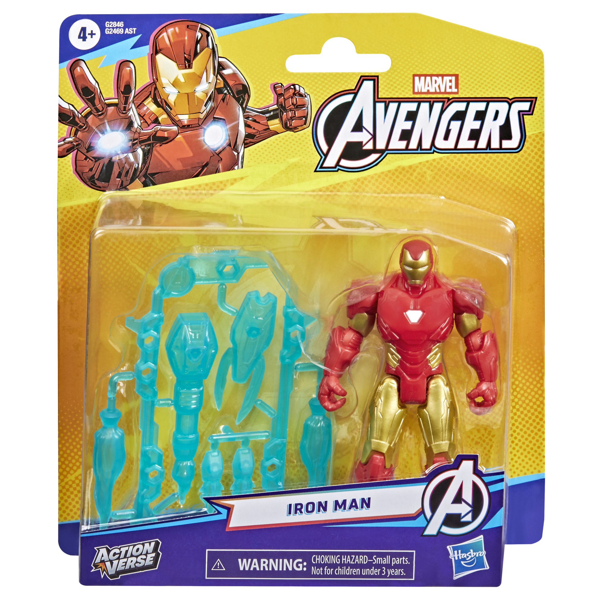 Marvel Avengers ActionVerse, figurine Iron Man
