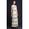 thumbnail image 3 of Bimba Robe Maxi Teinture sur Nœuds pour Femmes Sans Manches à Col Ras du Cou et Dos Nu avec Fentes Latérales - Moyen, 3 of 6