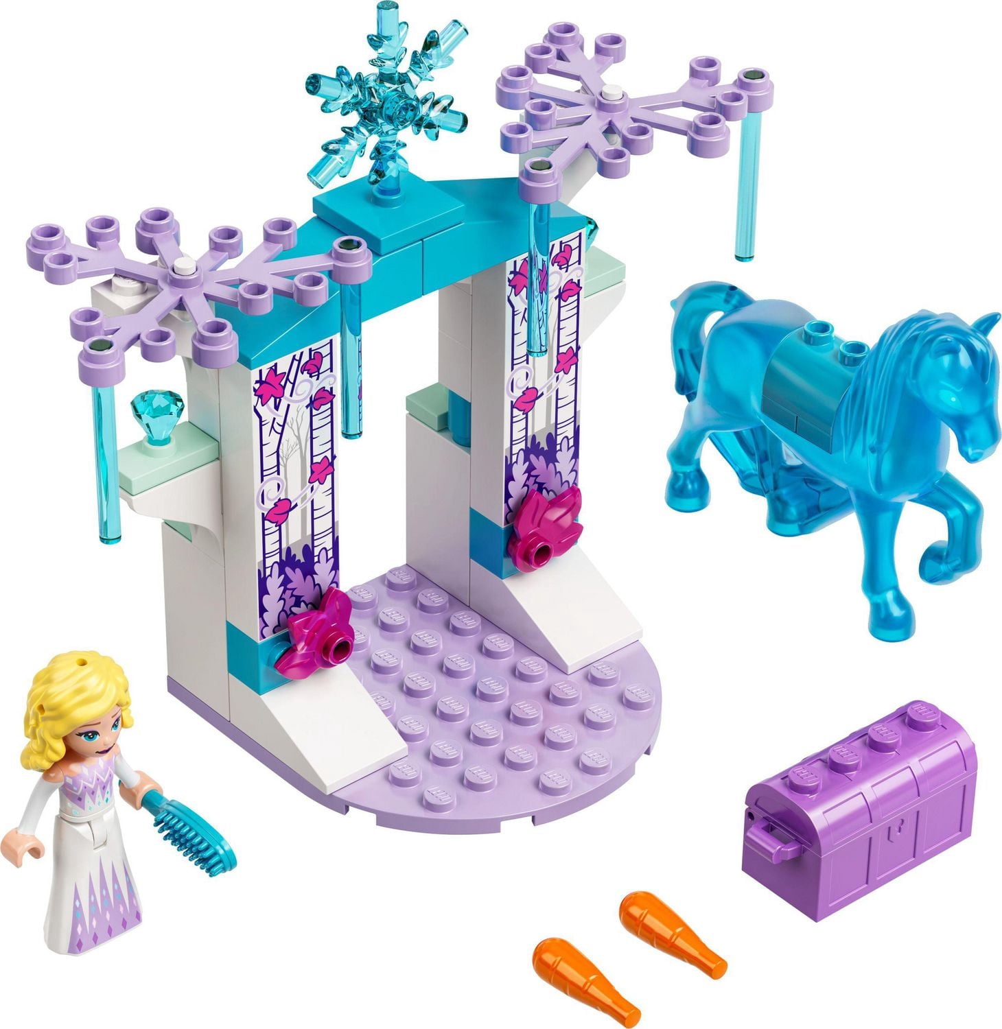 LEGO Disney Elsa et l’écurie de glace du Nokk 43209 Ensemble de construction (53 pièces)