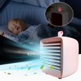 thumbnail image 2 of Mikilon USB Mini Air Cooler Portable Desktop Cooling Fan Student Dormitory Air Condition, 2 of 4