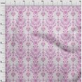 thumbnail image 4 of oneOone Rayon Purple Fabric Block Fabric For Sewing Printed Craft Fabric By The Yard 56 Inch Wide, 4 of 5