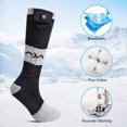 thumbnail image 4 of Savior Heated Socks with Rechargeable Electric Battery for Men & Women, 4 of 7