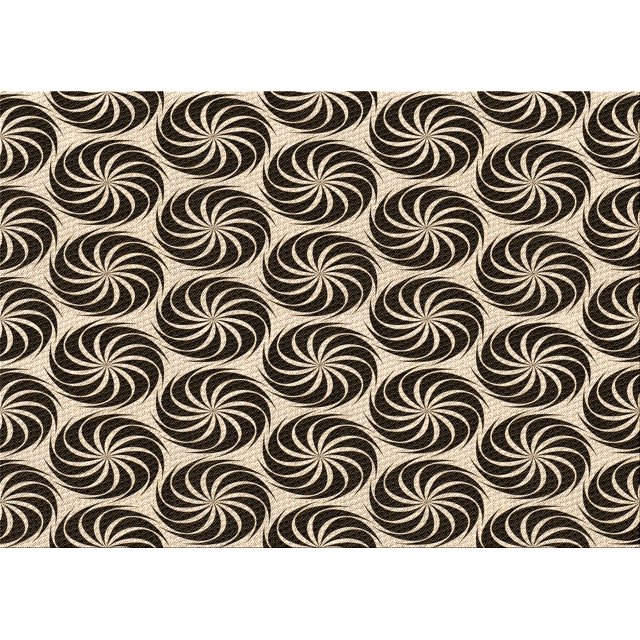 Ahgly Company Machine Washable Indoor Rectangle Transitional Midnight Gray Area Rugs, 7' x 9'