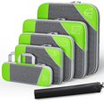 thumbnail image 1 of Compression Packing Cubes for Travel, Compressible Space-Saving Packing Cubes, Luggage Organizer, Travel Essentials for Women, 1 of 8