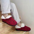 thumbnail image 5 of VONMAY Bottes Pantoufles Duveteuses pour Femmes Bottillons en Mousse Mémoire Chaussures de Maison Intérieur Extérieur, 5 of 5