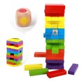 thumbnail image 4 of Timber Tower Wood Block Stacking Game Stacking Board Games Building Blocks, 4 of 4