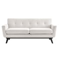 thumbnail image 3 of Modway Engage Herringbone Fabric Loveseat in Ivory, 3 of 8