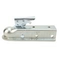 thumbnail image 2 of Trailer Hitch Ball Coupler, Forged Steel Galvanized  Straight Tongue Trailer Coupler 3500 Load Capacity  For SUVs, 2 of 8