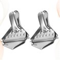 thumbnail image 2 of Stainless Steel Lemon Juicers Fruit Manual Juicer Home Kitchen Fruit Squeezer (2pcs Lemon Clips), 2 of 8