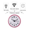 thumbnail image 3 of Miangastore 1Pc Waterproof Wall Clock Bathroom Mute Wall Clock Suction Cup Hanging Clock, 3 of 8