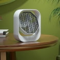 thumbnail image 3 of RKSTN portable fan Portable Desktop Fan 1200mAh 7.9 Inch Rechargeable Desktop Fan 210° Head Rotation Infinitely Variable Speed Quiet Battery Operated USB Fan For Office, 3 of 8