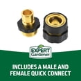 thumbnail image 4 of Expert Gardener Metal Quick Connector Set, 4 of 8
