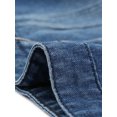 thumbnail image 5 of GRACE & GRANDEUR Women's Plus Size Trucker Vest Zipper Front Sleeveless Denim Vests Denim Blue 5X, 5 of 5