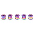 thumbnail image 1 of Cycling Chainring Wheel ,  Alloy Durable Single Chainring  Light Weight  For Mountain Bike Colorful, 1 of 8