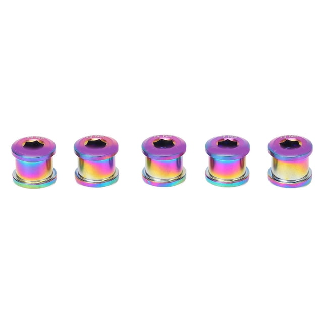 Cycling Chainring Wheel , Alloy Durable Single Chainring Light Weight For Mountain Bike Colorful