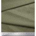 thumbnail image 2 of Soimoi Modal Satin Fabric Leaves & Berries Shirting Fabric Prints by Yard 42 Inch Wide, 2 of 3