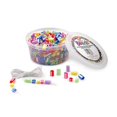 thumbnail image 1 of Hygloss Products HYG6828-6 Striped Straw Beads - 6 Each, 1 of 1
