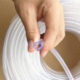thumbnail image 2 of PVC Tubing Hose 5/16" (8mm) ID X 3/8" (10mm) OD 10ft / 3m Clear Translucent Plastic Pipe for Water Air Pump (3 Meter Long, 10mm Outer Diameter,8mm Inner Dia), 2 of 7