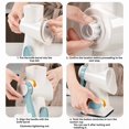 thumbnail image 2 of Compact Home Ice Shaver with Dual-Row 45° Angled Blades – Universal Ice Compatibility, Large-Base Suction Cups, Removable Washable Blade Drum for Snow Cones, Smoothies & Crushed Ice – Space-Saving, 2 of 6