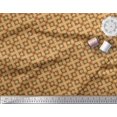 thumbnail image 2 of Soimoi Poly Georgette Fabric Check & Moroccan Ethnic Print Fabric by the Yard 52 Inch Wide, 2 of 3