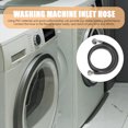 thumbnail image 4 of Explosion Proof Hose Black For Homeowners Laundry Room Use 2Pcs 59.1X1.6X0.6In, 4 of 9