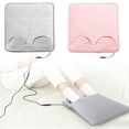 thumbnail image 2 of Hearth & Gear Heating Pads USB Powered Warm Feet Warm Home Overheat Soft Cover Ideal Warming Device Workout Bow Floor Pedal Foot Pedal Door Knob Hand Warming Gloves for Exercise Glides Weight Training, 2 of 4