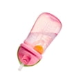 thumbnail image 4 of Munchkin Any Angle™ Spill-Proof Weighted Straw Trainer Cup with Click Lock Technology, Baby & Toddler Transition Sippy Cup, 10 Ounce Pink, 4 of 9