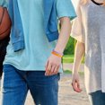thumbnail image 2 of KAKOWELY wrist keychain bracelet 11pcs Fashionable Round Silicone Keyring Bracelet Comfortable Soft Bangle Multi-Functional Keychain Wristlet Wrist Keychain Bracelet, 2 of 4