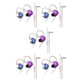 thumbnail image 1 of QualitChoice AK6 PLUS Écouteurs Filaires Oreillette à Réduction de Bruit Casque avec Embouts Colorés avec Micro 5 Ensembles, 1 of 6