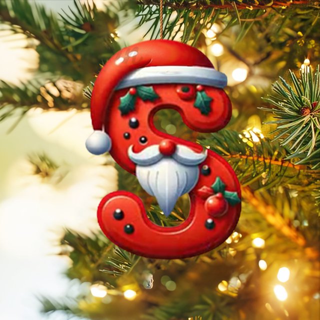 Birdeem Christmas Tree Decorations,26 Letters Christmas Tree Decoration Pendant Christmas Tree Ornaments Personalized Diy Christmas Ornaments Christmas Decoration Xmas Tree Hanging Decor Feature